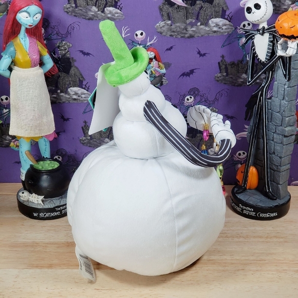 Disney Nightmare Before Christmas SNOWMAN JACK Animated & Musical NBC Plush NWT - Picture 3 of 10
